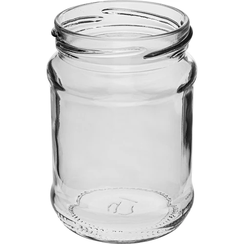 Kozarec 250 ml fi66/4, bordo pokrovček - 6 kos - 4