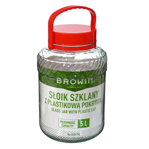 Kozarec 5 L s plastičnim pokrovom - 5