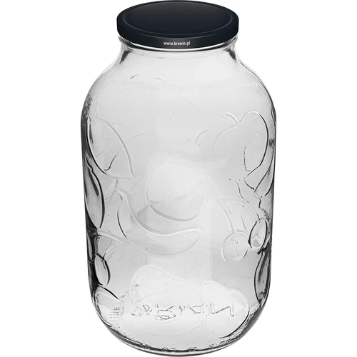 Kozarec 5 l z barvnim pokrovčkom fi 100