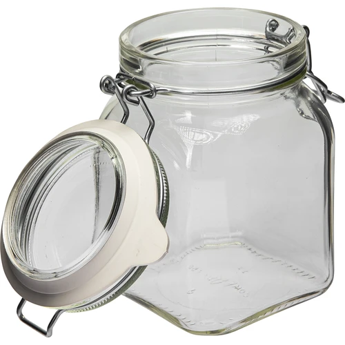 Kozarec Comfort 750 ml, kvadraten, s hermetičnim zapiranjem - 3