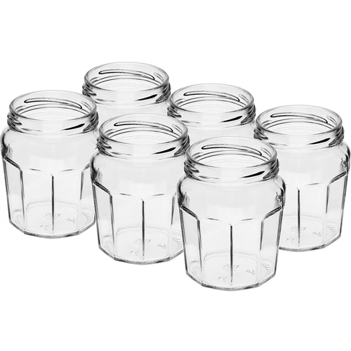 Kozarec Konfitura 230ml s črnim pokrovčkom fi63/4 - 6 kos - 4