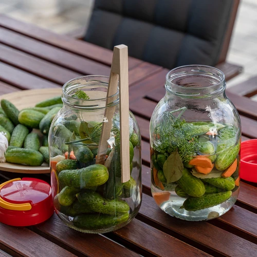 Kozarec TO 3 L s plastičnim pokrovom + klešče fi 100 - 10
