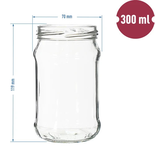 Kozarec TO 300 ml fi 66 - pakiranje 12 kosov - 7