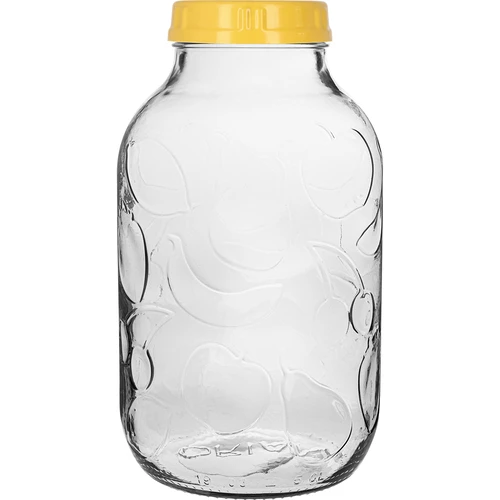 Kozarec TO 5 L in plastični pokrov fi 100, z ročajem - 3