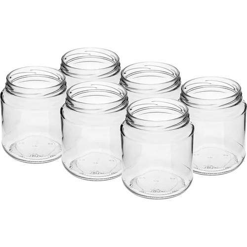 Kozarec TO 580ml, čokast, 6 kos.