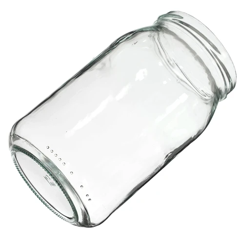 Kozarec TO 900 ml z zlatim pokrovčkom fi 82/6 - 6 kos. - 6