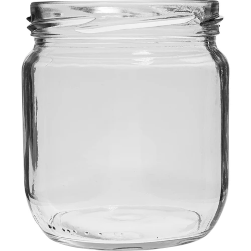 Kozarec TO Gurken 425 ml s barvnim pokrovčkom fi 82/6 - 6 kos. - 4