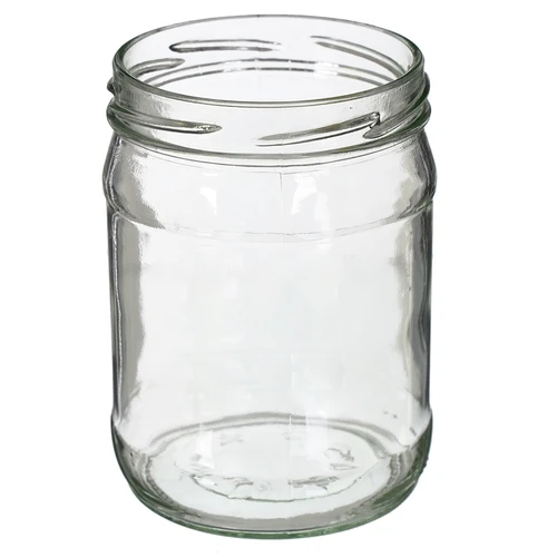 Kozarec twist-off 500 ml z barvnim pokrovčkom fi82/6 - 6 kosov. - 3
