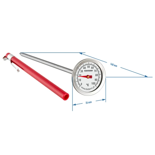 Kuhinjski termometer (0 °C do +100 °C) 12,3 cm - 2