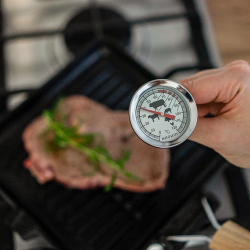 Kuhinjski termometer z grafiko (0 °C do +120 °C) 21,0 cm - 6