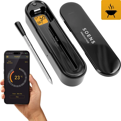 Kulinarni termometer z brezžično sondo Bluetooth
