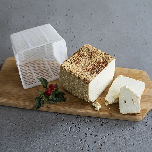 Kvadratni sirarski kalup 11 x 11 x 8,5 cm za 500 g - 3