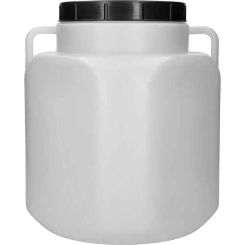 Kvadratni sod 40 L, bel, z ročaji, Sterk - 2