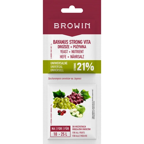 Kvas Bayanus + hranilo - Univerzalno - 21 %, 17 g