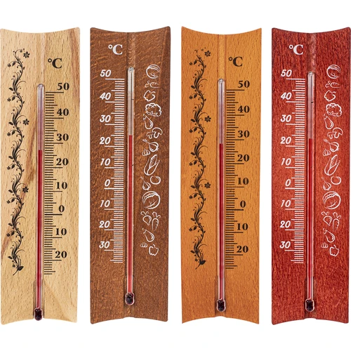 Leseni sobni termometer (-20 do +50°C), 15 cm, mešanica - 2