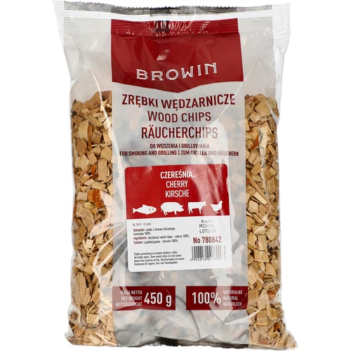 Lesni sekanci za prekajevanje/peko na žaru, češnja, 450 g, kl. 10