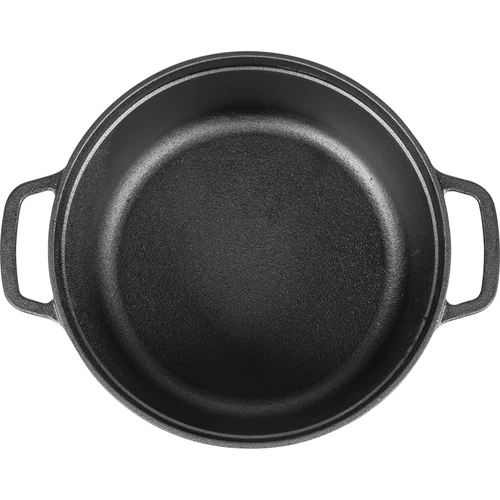 Litoželezni lonec s ponvijo, 5 L + 1 L - 6