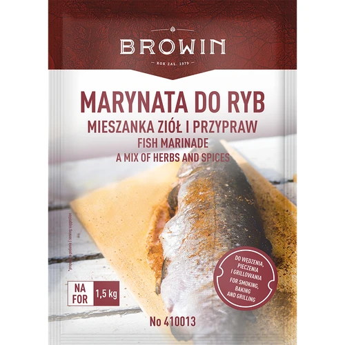Marinada za ribe – mešanica zelišč in začimb, 120 g