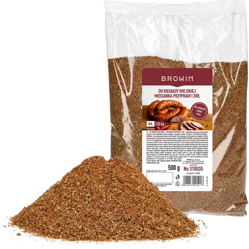Mešanica začimb in zelišč za kmečko klobaso, 500 g - 2
