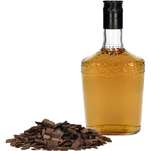 Močno tostirani hrastovi kosmiči za aromatizacijo alkoholov (whisky, bourbon, brandy, konjak, pivo), 50 g - 5
