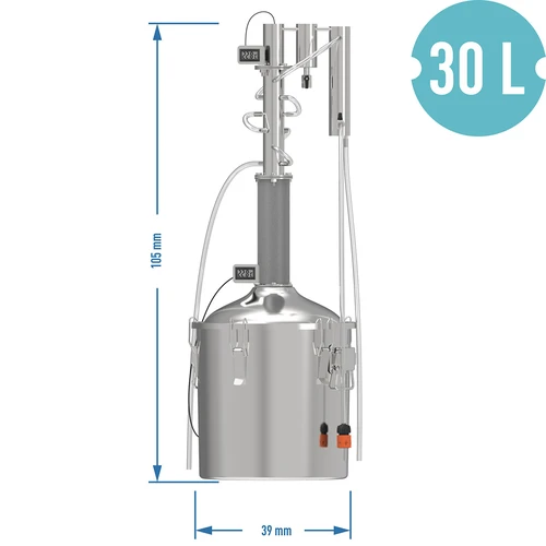 Modularni destilator Convex 30 L – Torpeda, »Hladni prsti« - 13