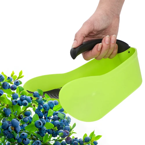 Nabiralnik za drobne sadeže, zelen, iz plastike - 6