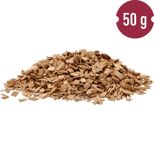 Naravni hrastovi čipsi za aromatiziranje alkoholnih pijač (viski, belo vino), 50 g - 5