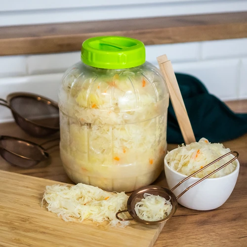 Nerazbiten, večnamenski kozarec za kisanje + klešče, 5L - 8