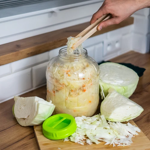 Nerazbiten, večnamenski kozarec za kisanje + klešče, 5L - 9