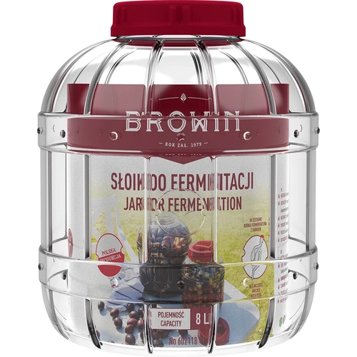 Nerazbitna, večnamenska posoda za fermentacijo, 8 L - 2