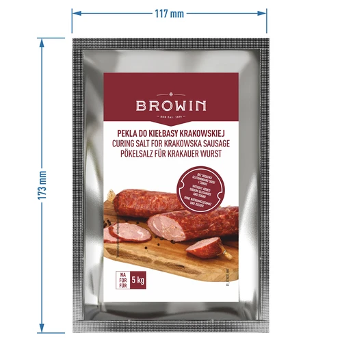 Nitritna sol Pekla za krakovsko klobaso - 115 g - 5