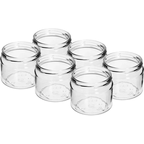 Nizek kozarec 330 ml - z zlatim pokrovčkom fi 82/6, 6 kosov - 4