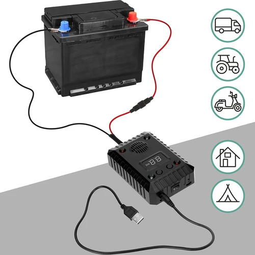 Odganjalec kun in glodalcev za avtomobile in prostore (ultrazvok + LED) - 12