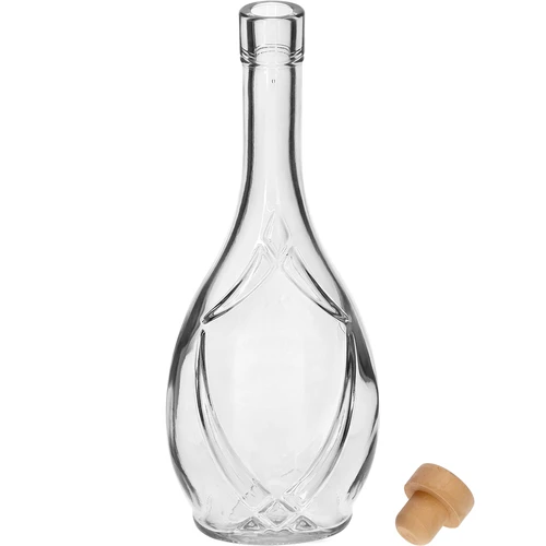 Okrasna steklenica ICONA 500 ml, z zamaškom v obliki gobice, 1 kos - 2