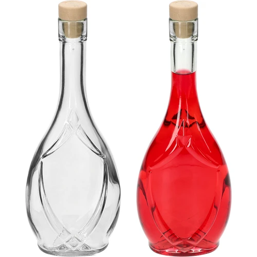 Okrasna steklenica ICONA 500 ml, z zamaškom v obliki gobice, 1 kos - 3