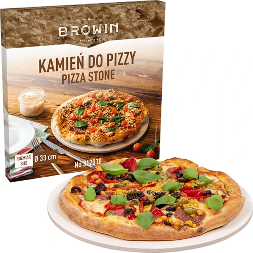 Okrogli kamen za pico, izdelan iz kordierita, premer 33 cm - 6