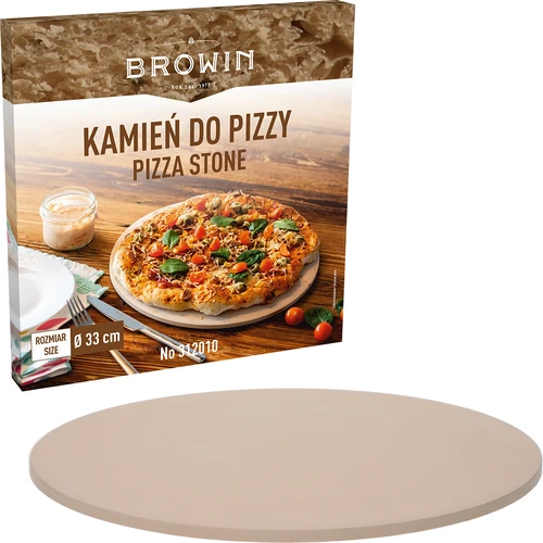Okrogli kamen za pico, izdelan iz kordierita, premer 33 cm - 5