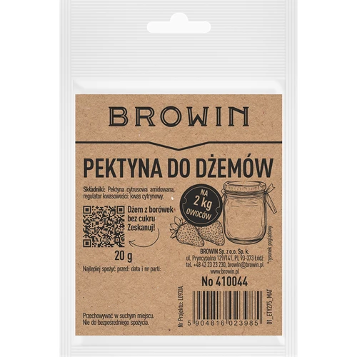 Pektin za džeme - citrusni amidiran za želiranje, 20 g