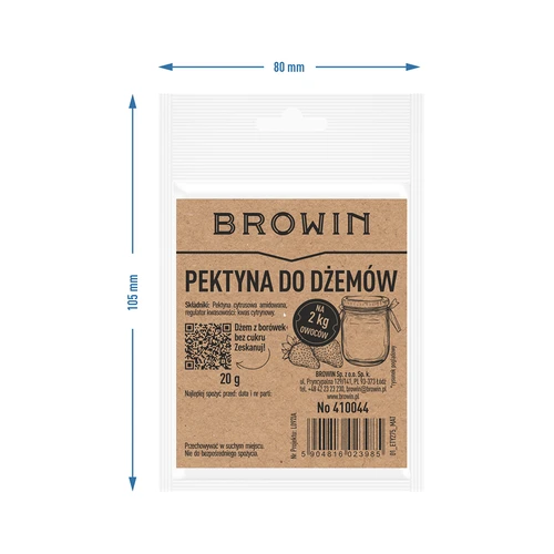 Pektin za džeme - citrusni amidiran za želiranje, 20 g - 4