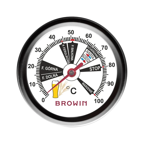 Pivovarski termometer (0 °C do +100 °C) 31,5 cm - 2
