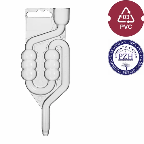 Plastična fermentacijska cevka, 6-komorna - 2