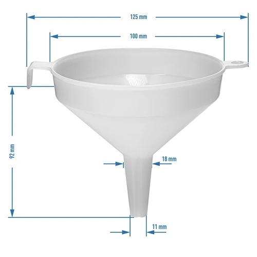 Plastični lijak fi 10 cm - 3
