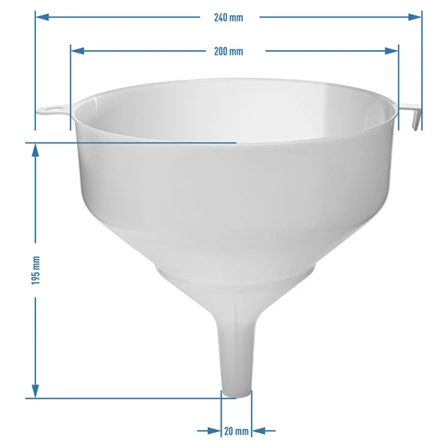 Plastični lijak fi20cm - 2