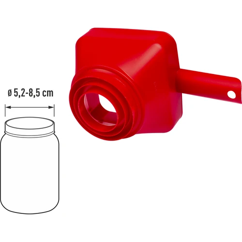 Plastični lijak Kwadratura Koła, fi 52-85 mm - 3