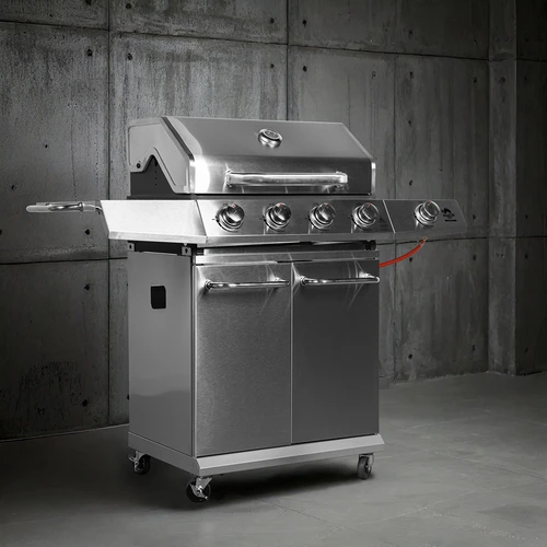Plinski žar dragON BBQ201, 18,8 kW, srebrn - 4