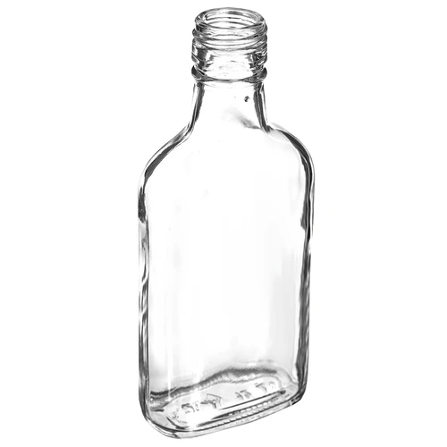 Ploska steklenica za nalivke 200 ml - 10 kosov - 3