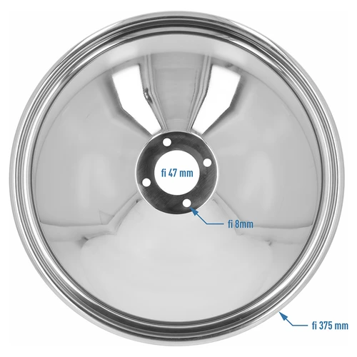 Pokrov Convex 30 L za jekleno posodo - 4