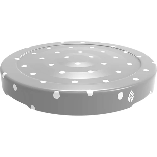 Pokrovček fi 43 mm, pikice - mix - 10 kosov. - 8