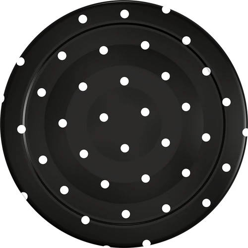 Pokrovček fi 43 mm, pikice - mix - 10 kosov. - 3