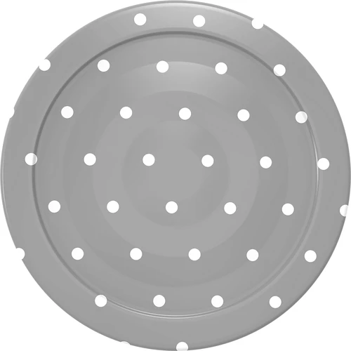 Pokrovček fi 43 mm, pikice - mix - 10 kosov. - 5